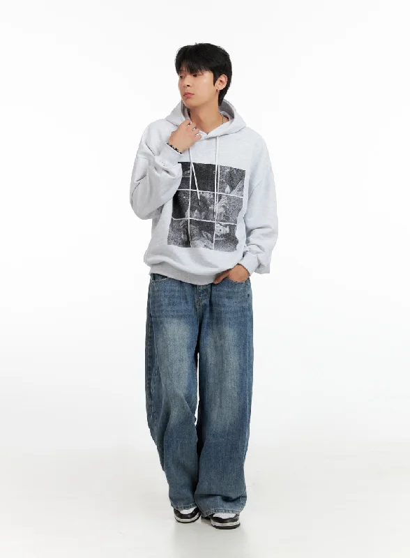 High-quality Styles Men's Wide Fit Jeans IG402