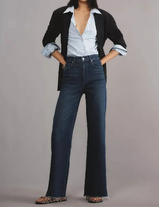 Body Design Column Trouser High Rise Jeans In Zoe